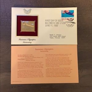 Gold stamp replica